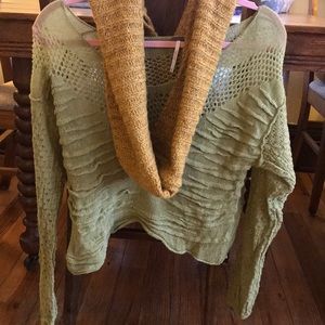 Distressed Free People sweater